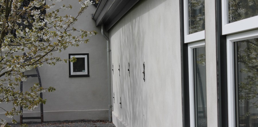 Zand/cement raapwerk